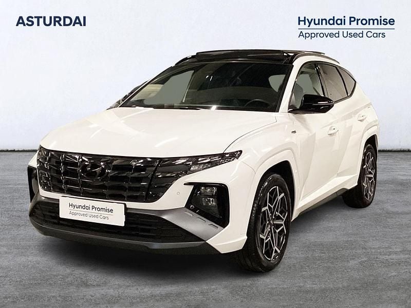 Blanco Usado 2023 Hyundai Tucson N Line SUV | 35.990 € - Imagen 1/4