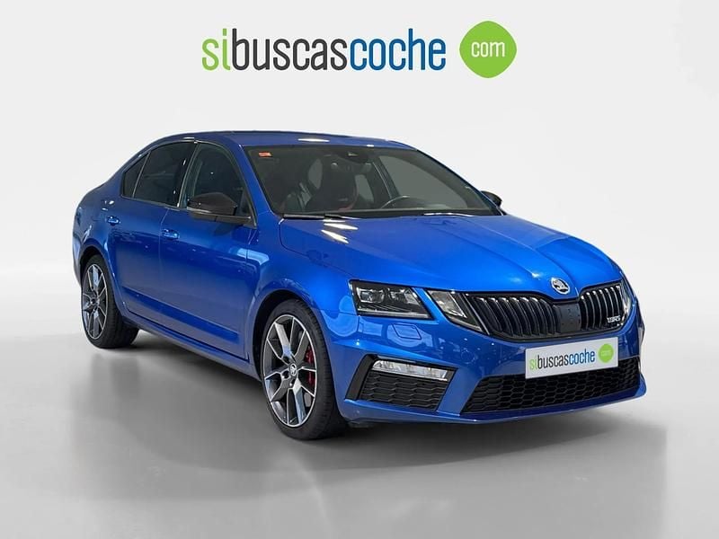 Azul Usado 2019 Skoda Octavia RS | 23.990 € (Precio justo) - Imagen 1/4