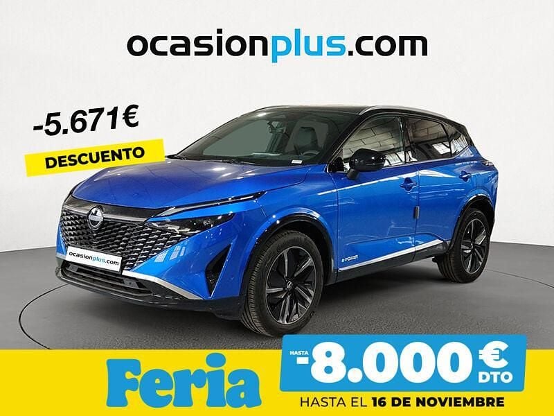 Azul Nuevo 2025 Nissan Qashqai Tekna SUV | 37.000 € (Precio justo) - Imagen 1/4
