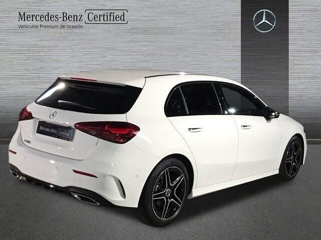 Usado Mercedes A180 AMG line 136 CV (100 kW) 2026 Blanco polar