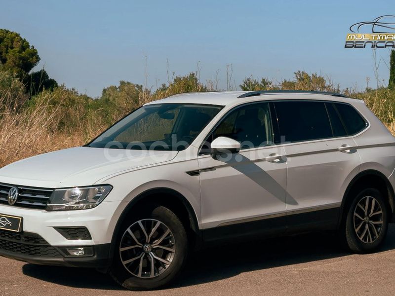 Blanco Usado 2021 VW Tiguan Allspace Advance SUV | 26.900 € (Precio justo) - Imagen 1/4