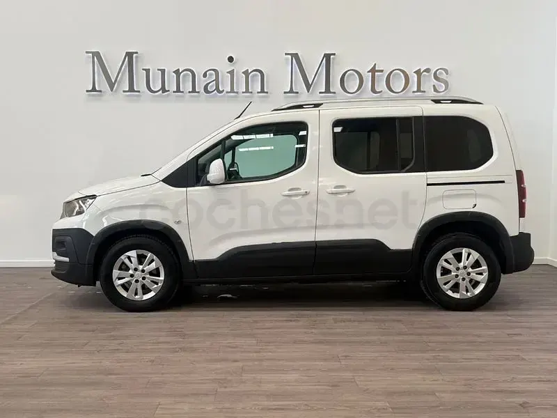 Usado Peugeot Rifter Active 100 CV (73 kW) 2019 Blanco Monovolumen