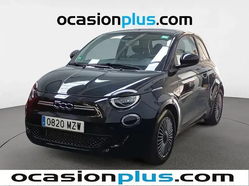 Negro Usado 2023 Fiat 500e Icon Utilitario | 14.455 € (Buen precio) - Imagen 1/4