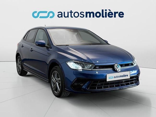 Usado VW Polo R-line 110 CV (80 kW) 2022 Azul Utilitario