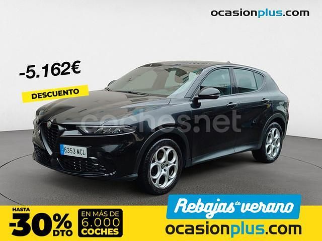 Negro Usado 2022 Alfa Romeo Tonale Sprint SUV | 24.890 € (Precio justo) - Imagen 1/4