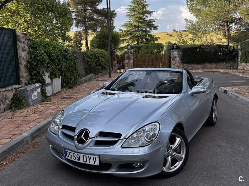 Usado Mercedes SLK350 272 CV (200 kW) 2006 Gris / plata Descapotable