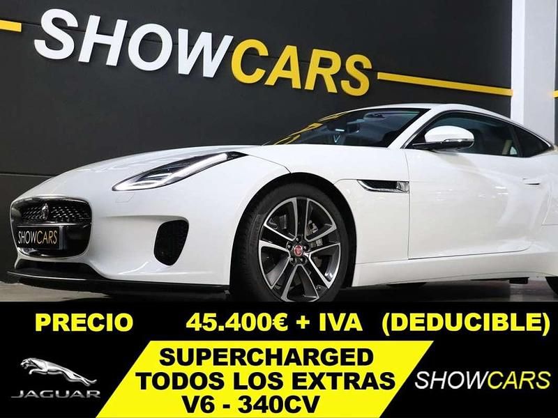 Blanco Usado 2019 Jaguar F-Type Coupe | 44.400 € - Imagen 1/4