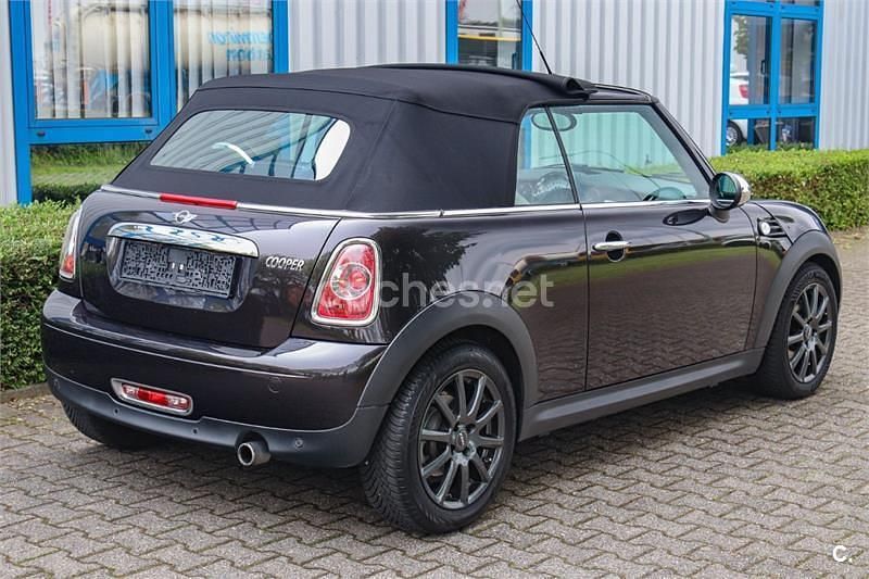 Usado Mini Cooper Cabriolet 122 CV (89 kW) 2013 Granate Descapotable