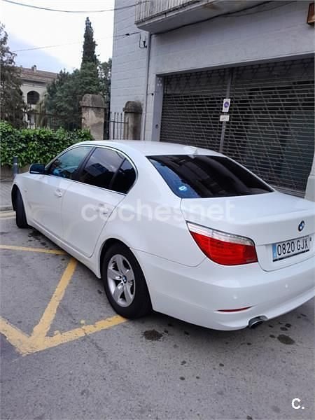 Usado BMW 520 163 CV (119 kW) 2008 Blanco Berlina