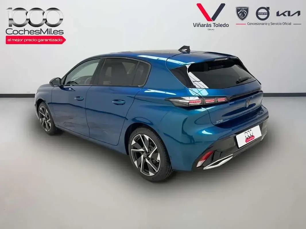 Usado Peugeot 308 Allure 131 CV (96 kW) 2024 Azul Berlina