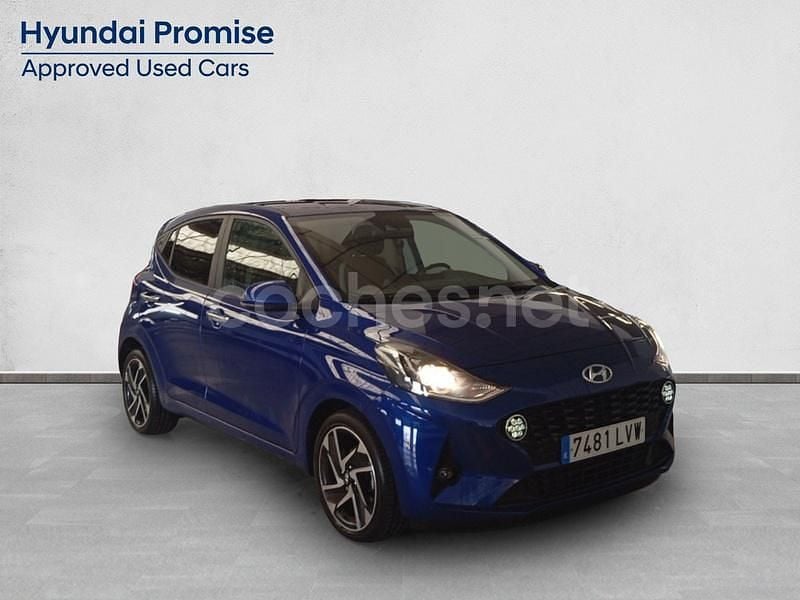 Usado Hyundai i10 67 CV (49 kW) 2022 Azul Utilitario