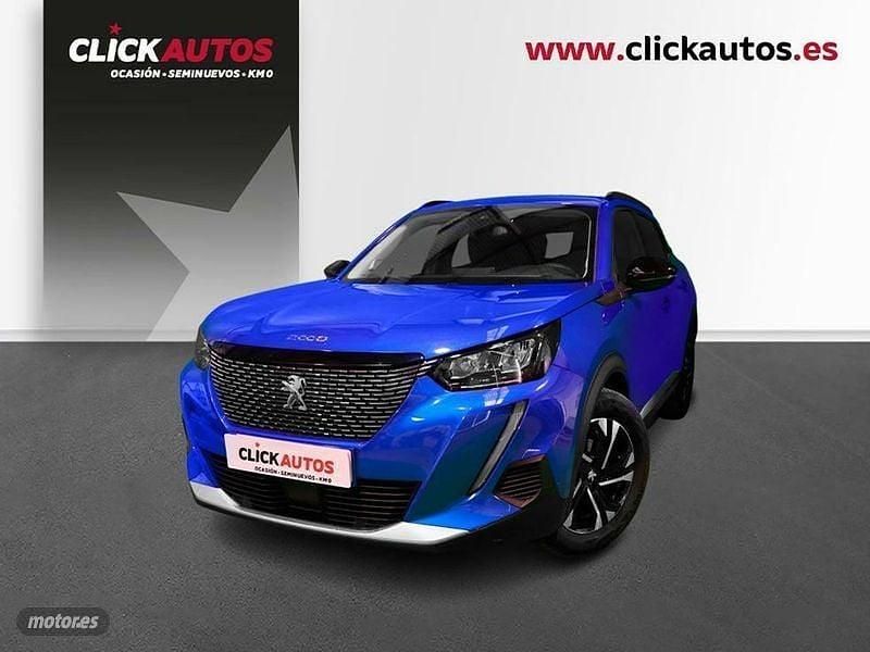 Azul Usado 2022 Peugeot 2008 Allure SUV | 15.400 € (Precio justo) - Imagen 1/4