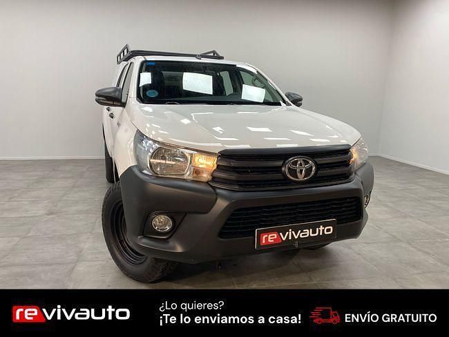 Usado Toyota HiLux 150 CV (110 kW) 2019 Blanco Recogida