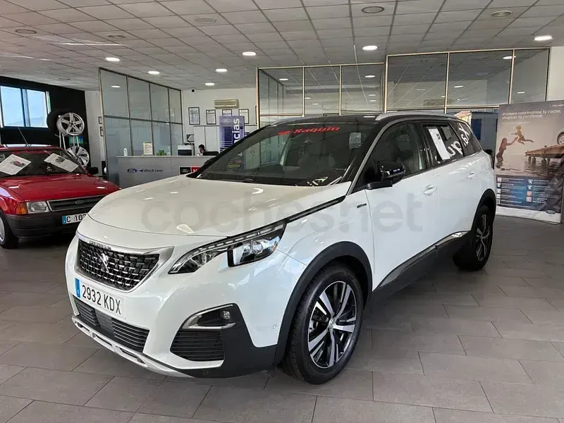 Usado Peugeot 5008 GT-line 150 CV (110 kW) 2017 Blanco SUV