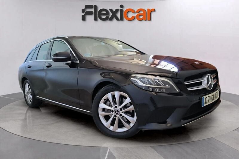 Negro Usado 2019 Mercedes C200 Familiar | 21.190 € (Buen precio) - Imagen 1/4