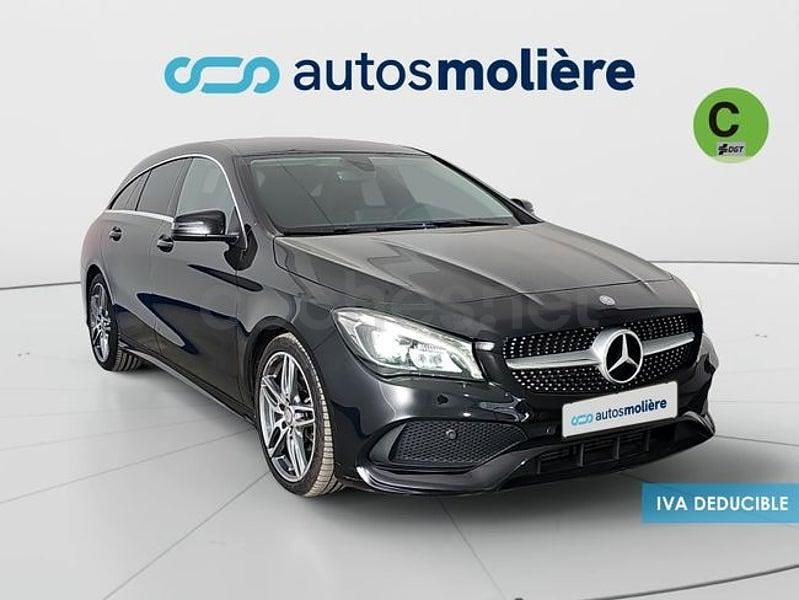 Usado Mercedes CLA200 Shooting Brake 136 CV (100 kW) 2017 Negro Familiar