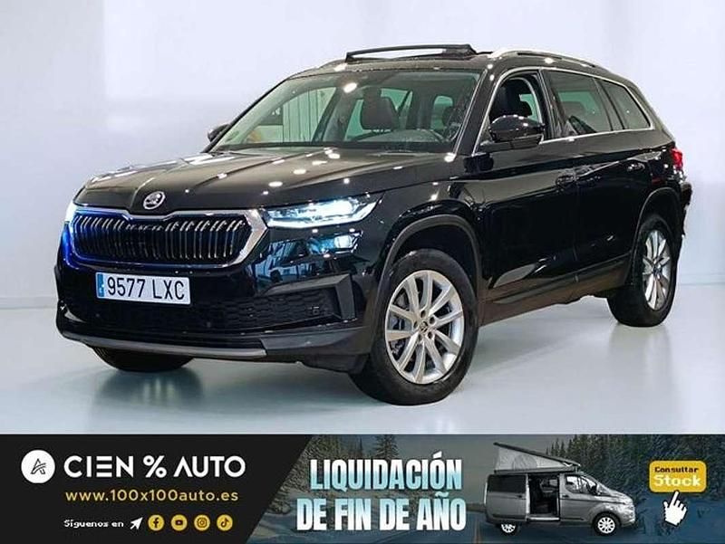 Negro Usado 2022 Skoda Kodiaq SportLine SUV | 26.800 € (Buen precio) - Imagen 1/4