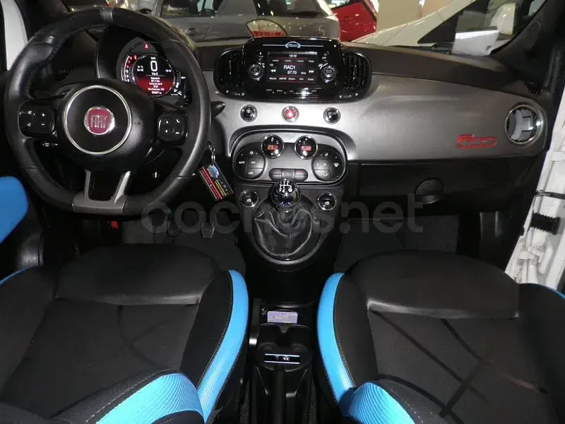 Usado Fiat 500C S 69 CV (50 kW) 2018 Blanco Descapotable