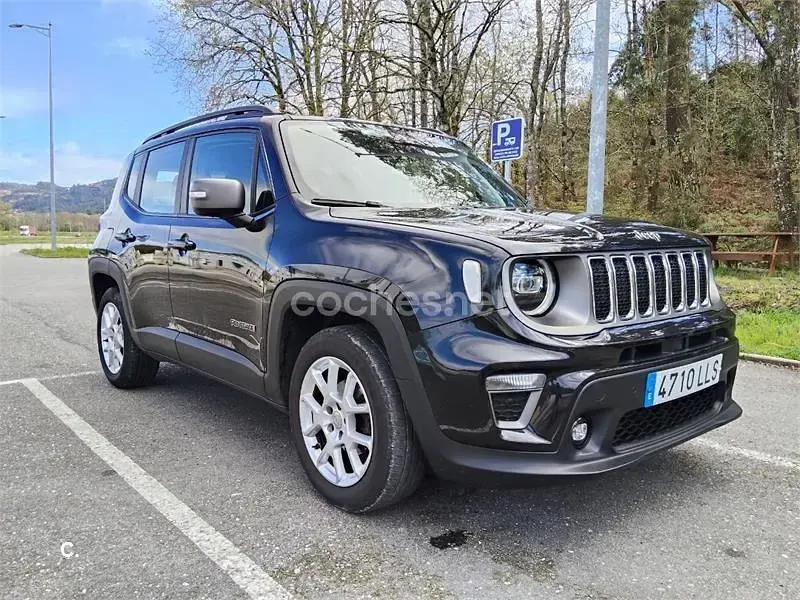 Usado Jeep Renegade Limited 120 CV (88 kW) 2020 Negro SUV