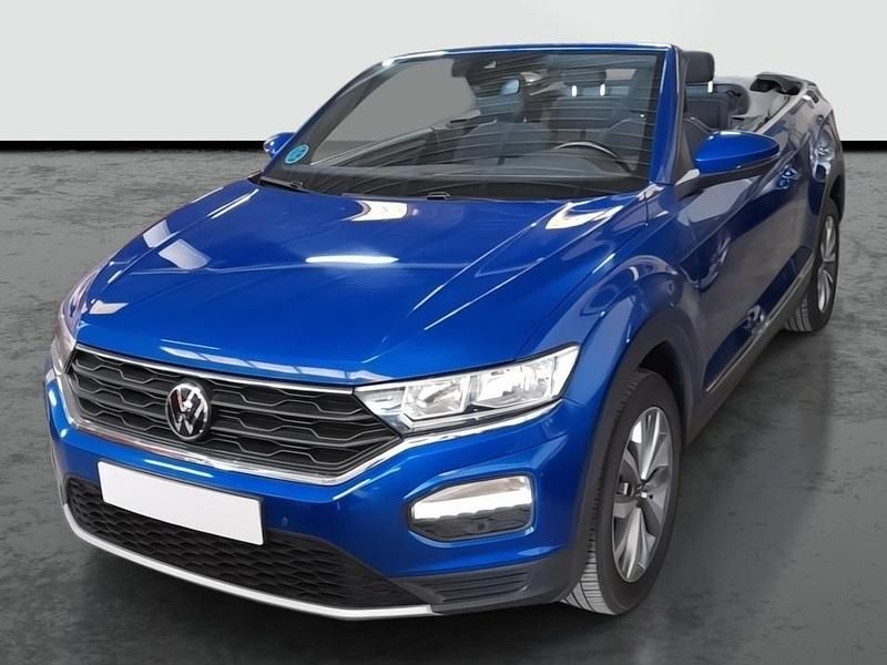 Usado VW T-Roc 110 CV (80 kW) 2021 Azul ravenna metalizado SUV