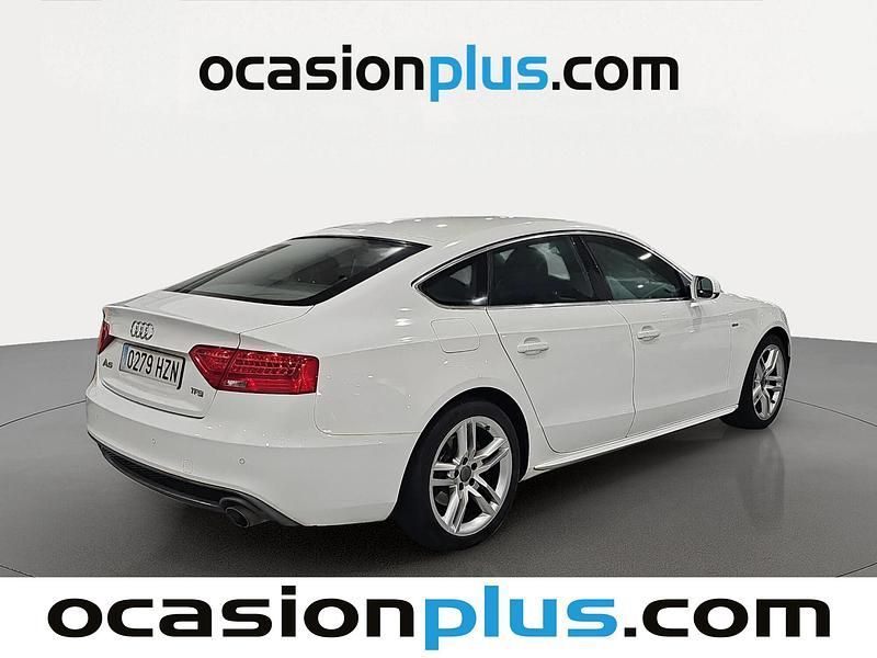 Usado Audi A5 S-Line 170 CV (125 kW) 2014 Blanco Coupe