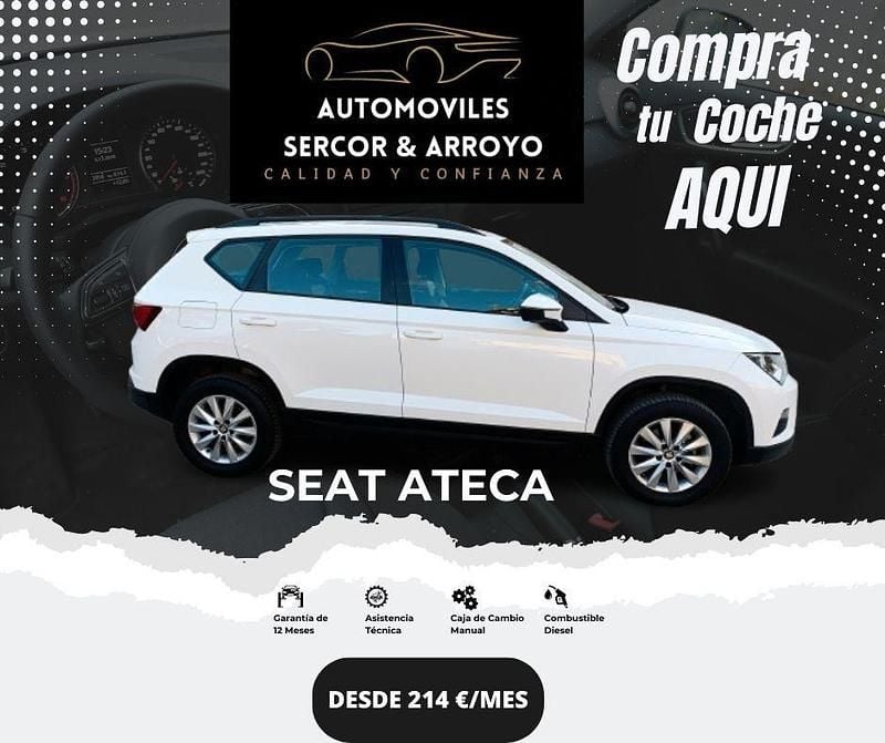 Blanco Usado 2020 Seat Ateca SUV | 16.800 € (Precio justo) - Imagen 1/4
