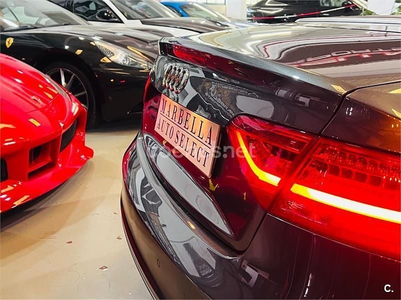 Usado Audi A5 Cabriolet S-Line 211 CV (155 kW) 2012 Gris / plata Descapotable