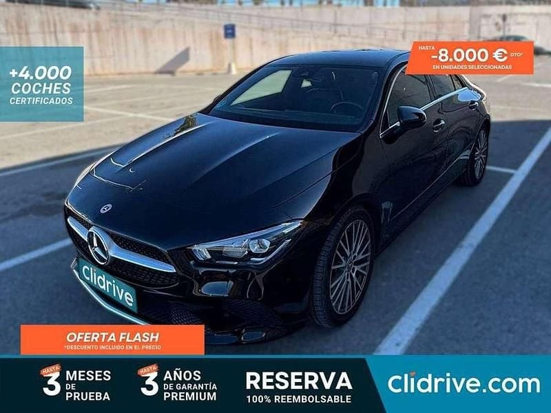 Usado Mercedes CLA200 150 CV (110 kW) 2021 Negro Coupe