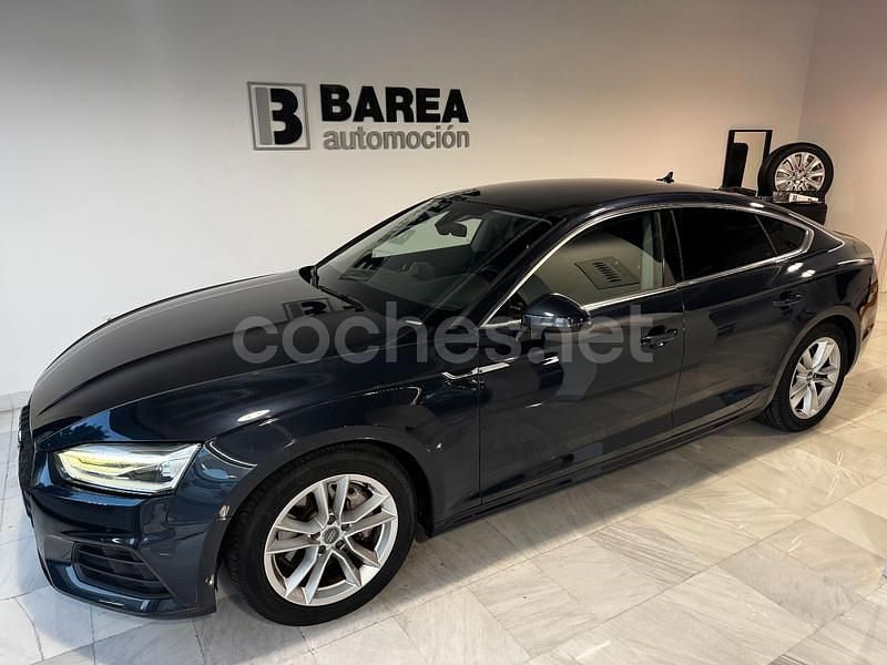 Usado Audi A5 Sportback 218 CV (160 kW) 2018 Azul Utilitario