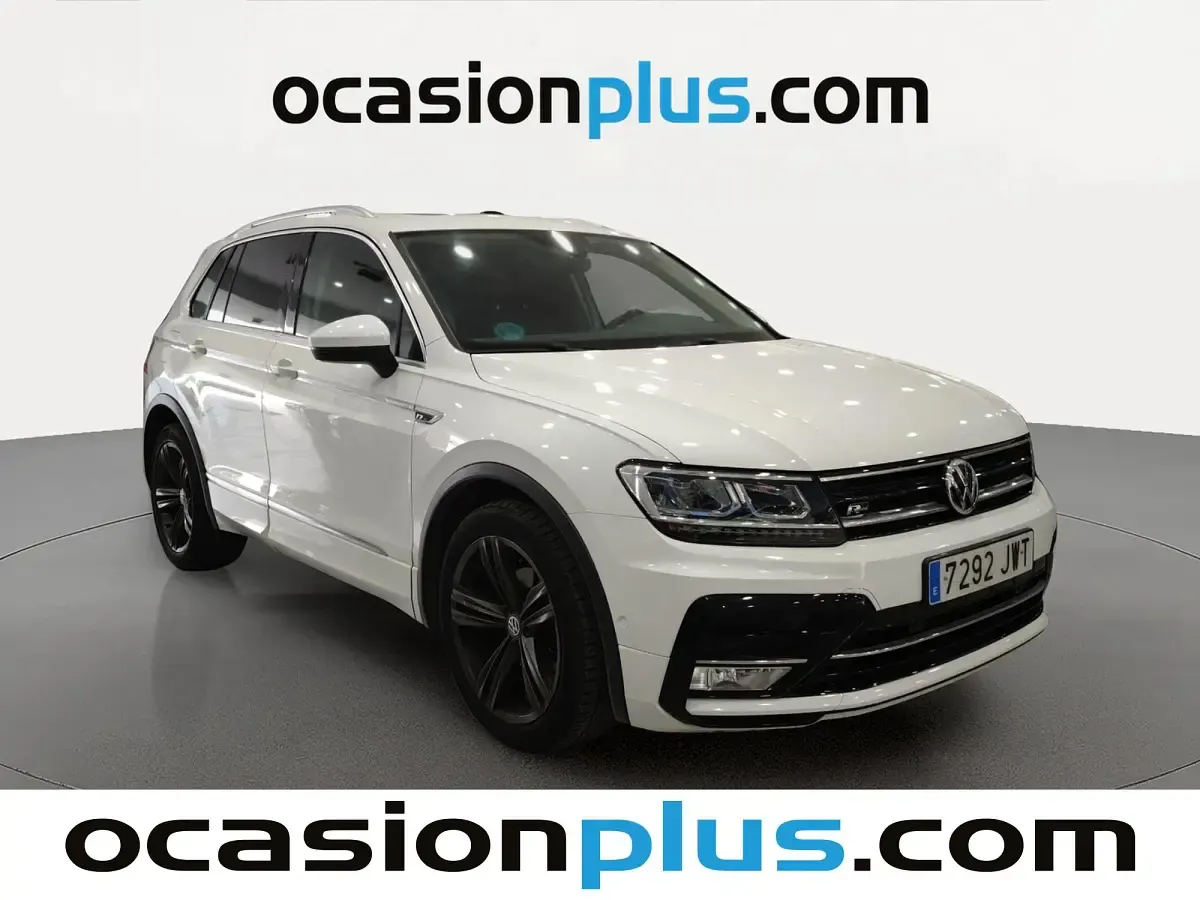 Usado VW Tiguan R-line 150 CV (110 kW) 2017 Blanco SUV