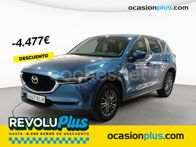 Azul Usado 2018 Mazda CX-5 SUV | 19.550 € (Precio justo) - Imagen 1/4
