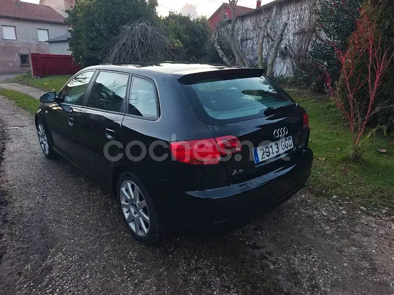 Usado Audi A3 S-Line 140 HP (102 kW) 2008 Preto Citadino