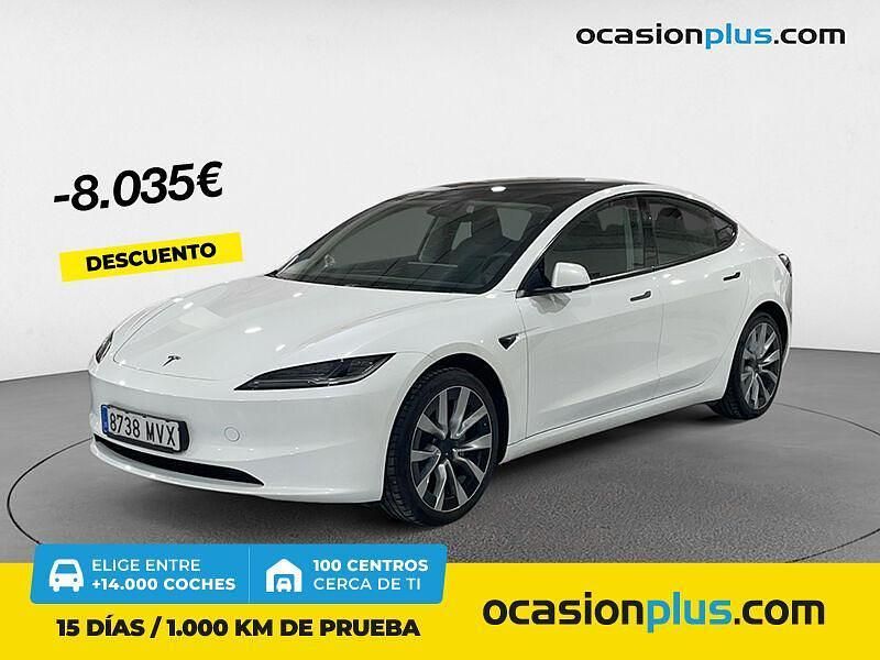 Blanco Usado 2024 Tesla Model 3 Berlina | 36.900 € (Un poco caro) - Imagen 1/4