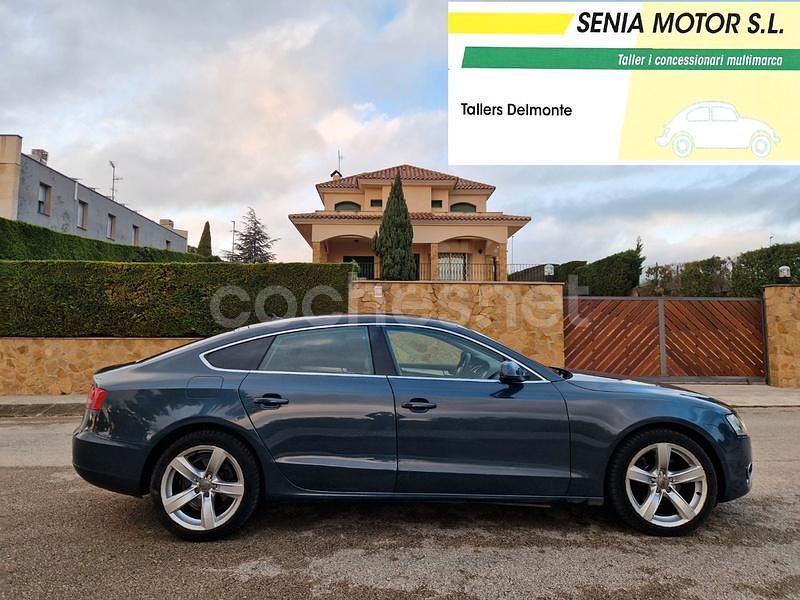 Gris / plata Usado 2011 Audi A5 Sportback Utilitario | 7200 € (Super precio) - Imagen 1/4
