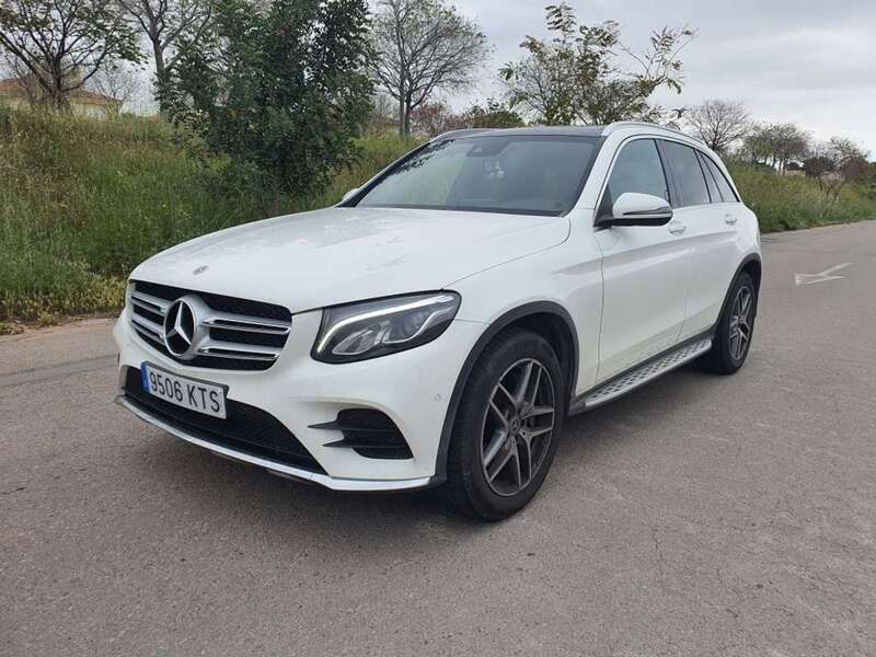 Usado Mercedes GLC220 194 CV (142 kW) 2019 Blanco SUV