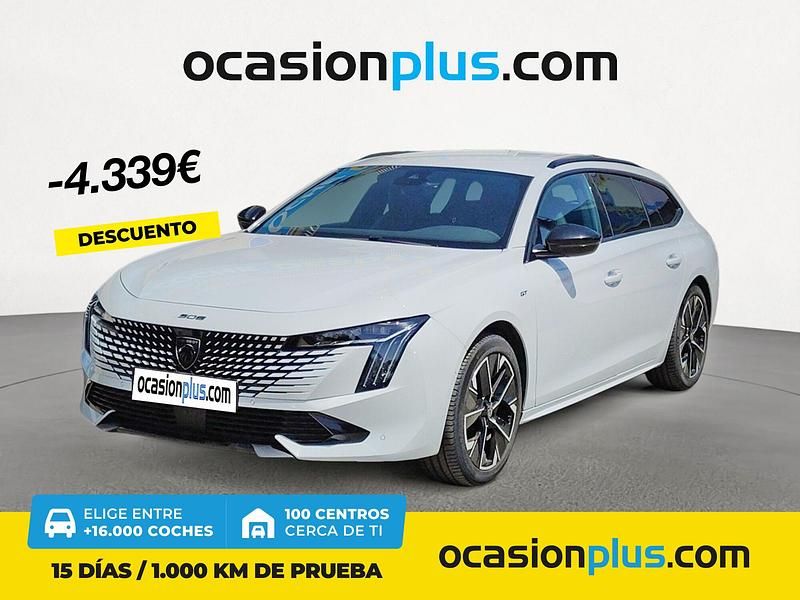 Blanco Usado 2024 Peugeot 508 GT Familiar | 25.600 € (Precio justo) - Imagen 1/4
