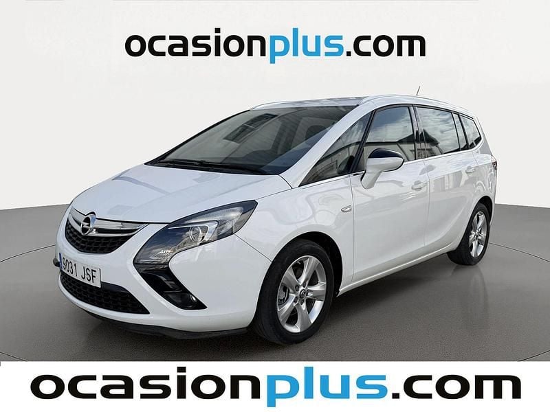 Blanco Usado 2016 Opel Zafira Tourer Expression Monovolumen | 11.297 € (Precio justo) - Imagen 1/4