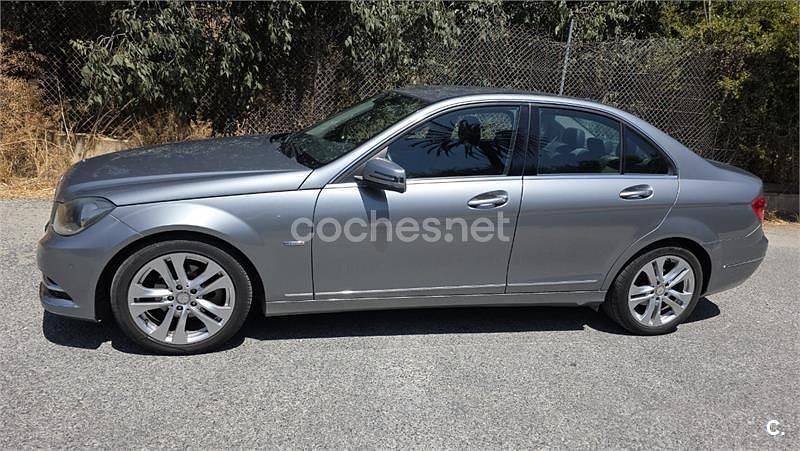 Gris / plata Usado 2011 Mercedes C200 Avantgarde Berlina | 10.500 € (Precio justo) - Imagen 1/4