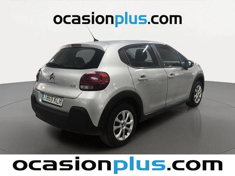 Usado Citroën C3 Feel 82 CV (60 kW) 2018 Gris Utilitario