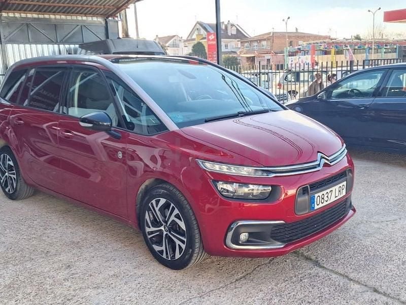 Usado Citroën C4 SpaceTourer 130 CV (95 kW) 2021 Granate Monovolumen