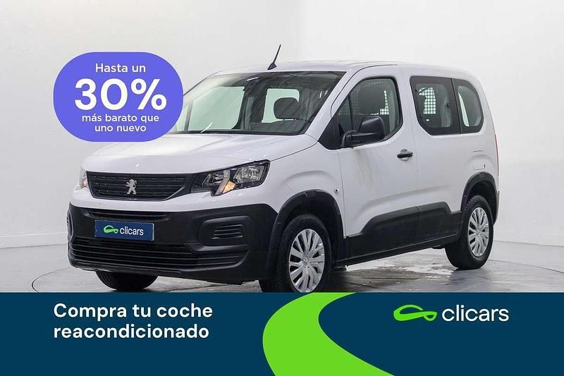 Blanco Usado 2021 Peugeot Rifter Active Monovolumen | 14.590 € (Precio justo) - Imagen 1/4