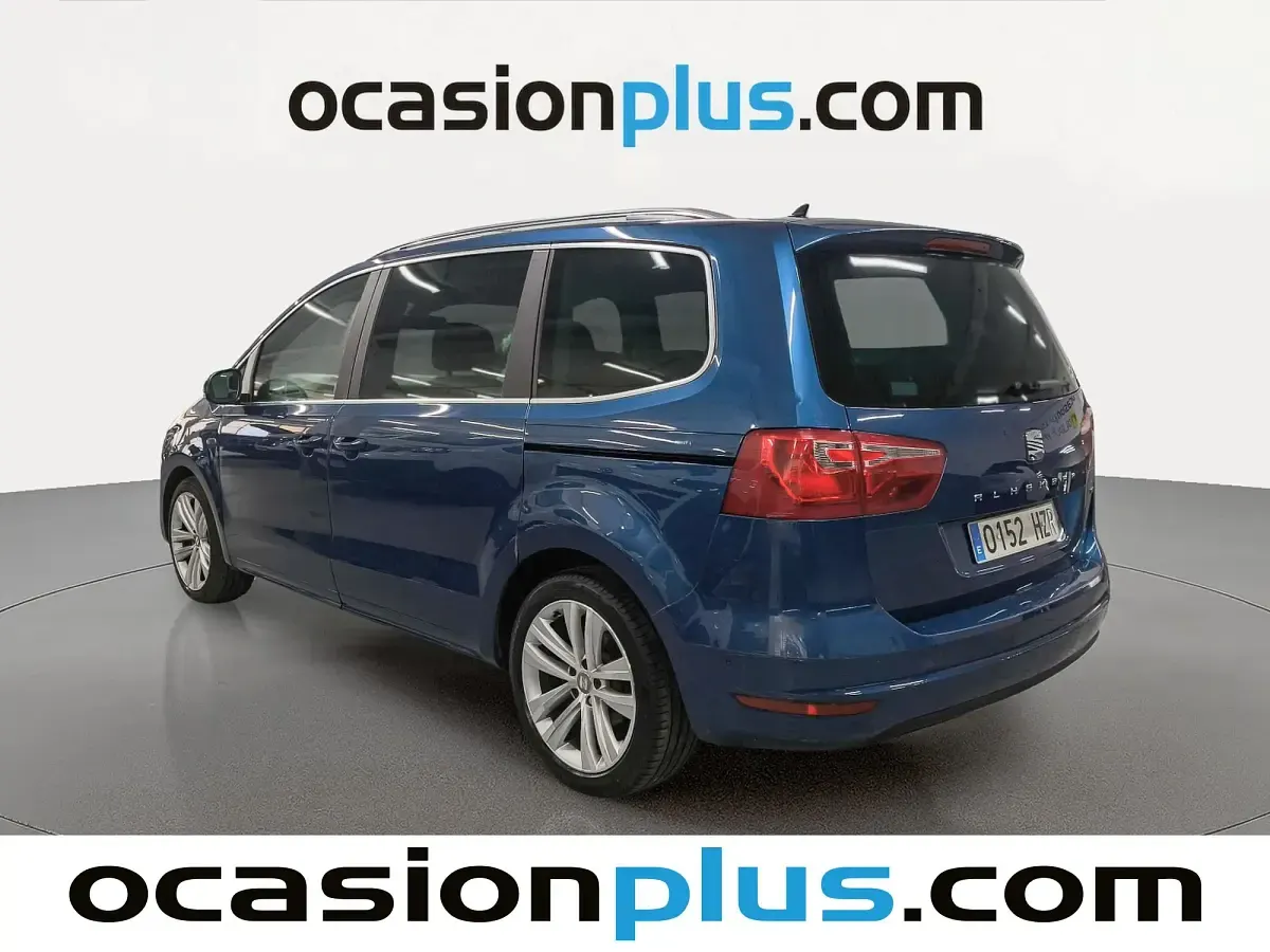 Usado Seat Alhambra Style 177 CV (130 kW) 2014 Azul Monovolumen