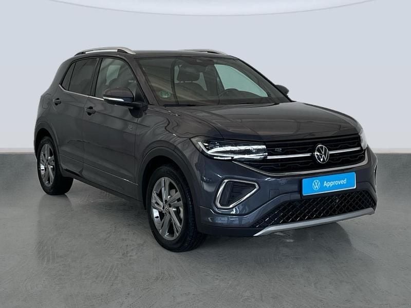 Usado VW T-Cross R-line 116 CV (85 kW) 2024 Gris SUV