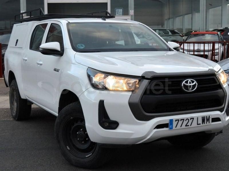 Usado Toyota HiLux 150 CV (110 kW) 2022 Blanco Pickup/Camioneta