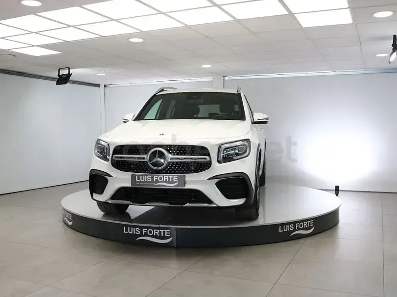 Usado Mercedes GLB200 150 CV (110 kW) 2021 Blanco SUV