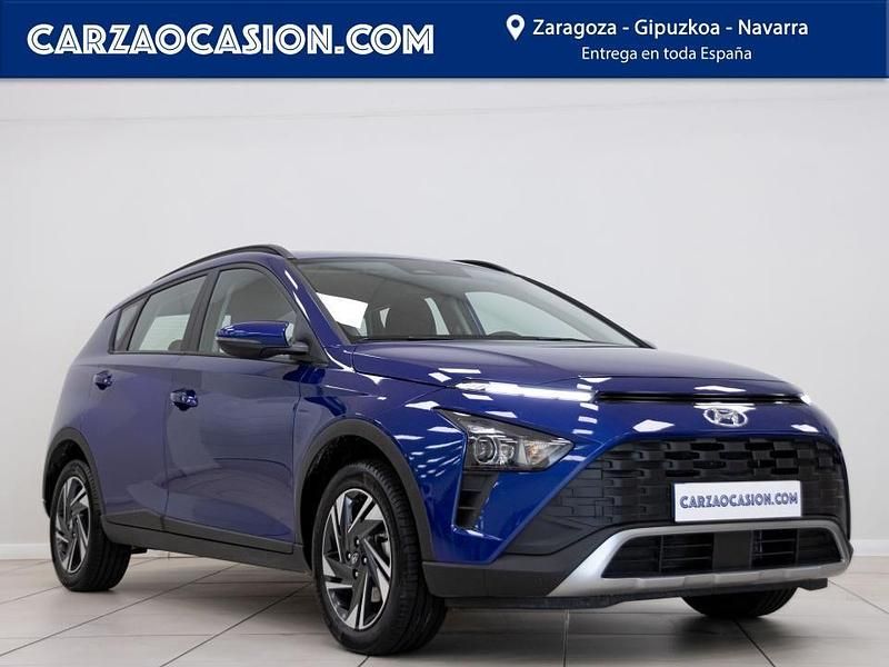 Azul Usado 2021 Hyundai Bayon SUV | 15.900 € (Caro) - Imagen 1/4