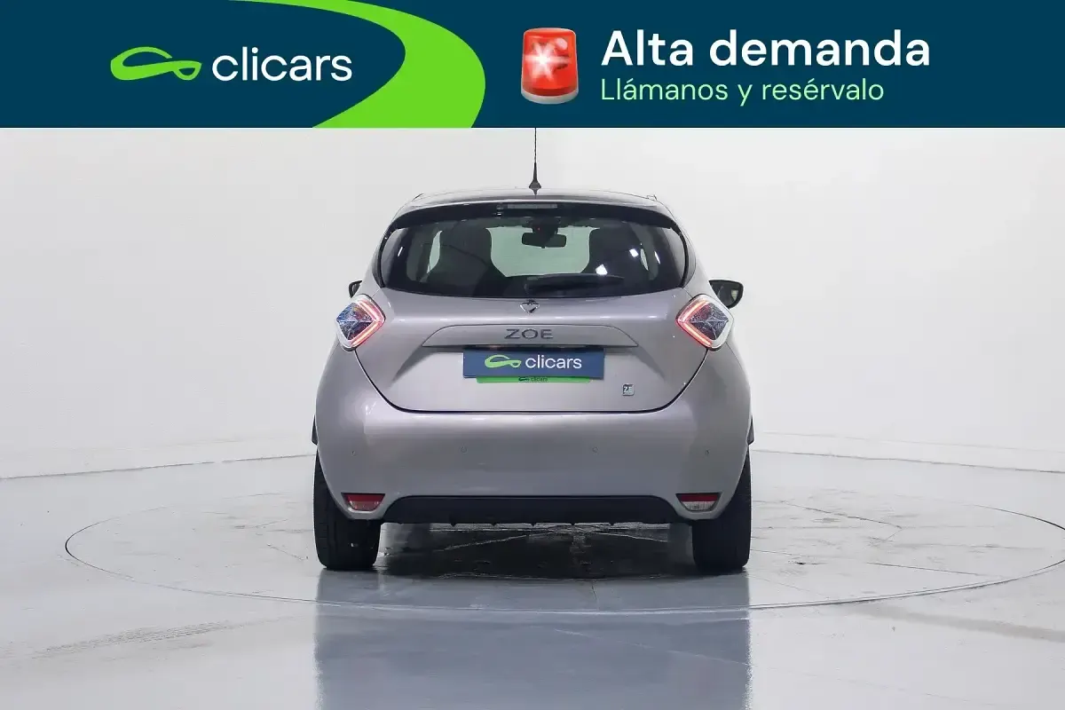Usado Renault Zoe Zen 64 kW (88 CV) 2016 Gris Utilitario