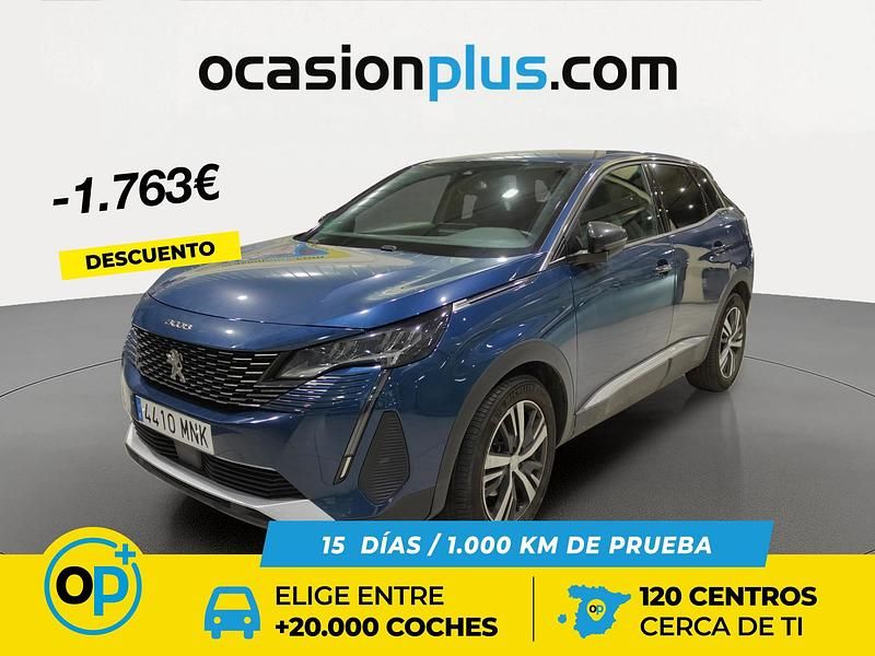 Azul Usado 2024 Peugeot 3008 Allure SUV | 19.400 € (Precio justo) - Imagen 1/4