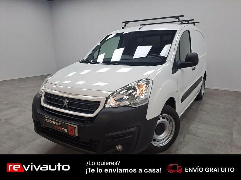 Blanco Usado 2018 Peugeot Partner Monovolumen | 8300 € (Super precio) - Imagen 1/4