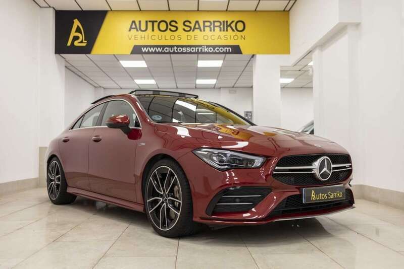 Rojo Usado 2020 Mercedes CLA35 AMG AMG Coupe | 46.900 € (Precio justo) - Imagen 1/4